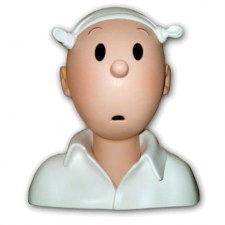 TINTIN AU MOUCHOIR