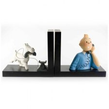 SERRE-LIVRES TINTIN ET MILOU TÉLÉPHONE 1ÉRE VERSION