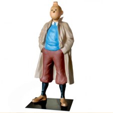 TINTIN EN IMPERMÉABLE