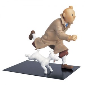 TINTIN & MILOU RUNNING