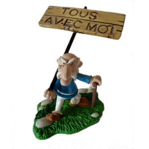 AGECANONIX ET SA PANCARTE